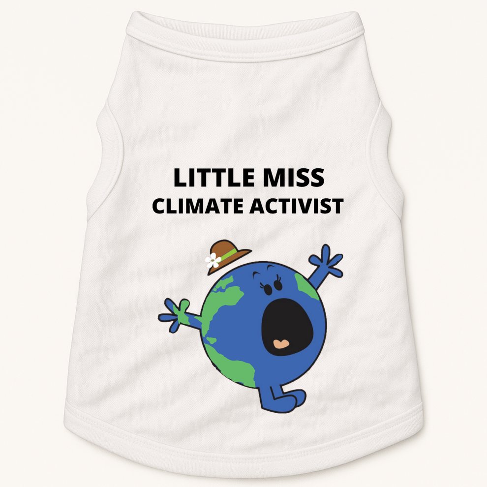 Little Miss Climate Activist Doggie Tank