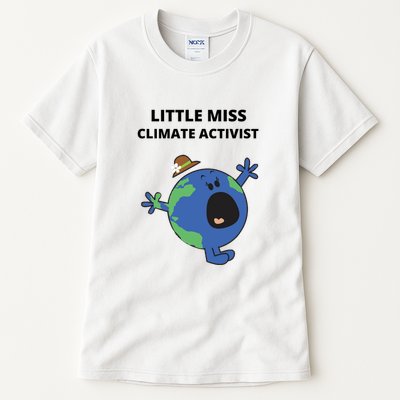 Little Miss Climate Activist Tall T-Shirt