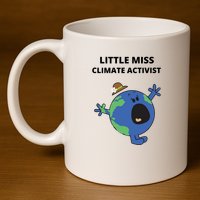 Little Miss Climate Activist 11oz C Handle Ceramic Mug