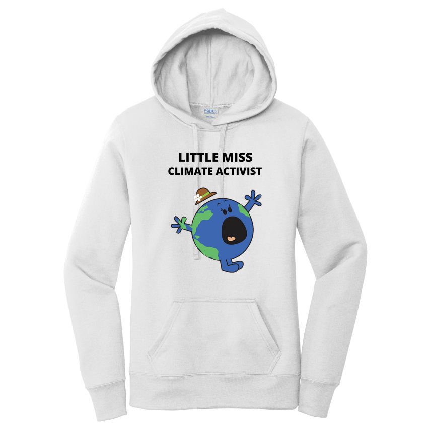 Little Miss Climate Activist Women's Pullover Hoodie