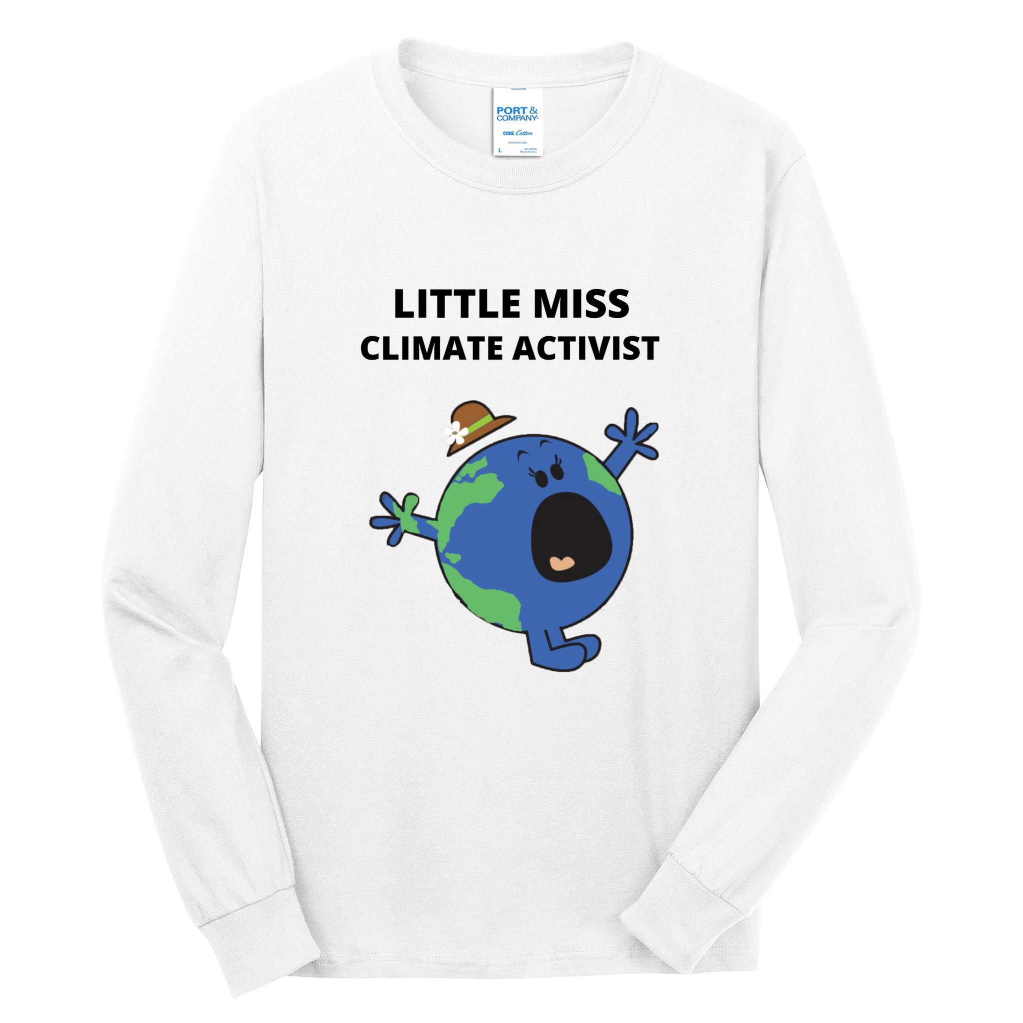 Little Miss Climate Activist Tall Long Sleeve T-Shirt