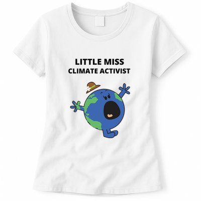 Little Miss Climate Activist Womens T-Shirt