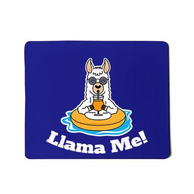 Llama Me Cute Llama Spanish Language Latino Mousepad