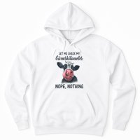 Let Me Check My Giveashitometer Nope Nothing Funny Cow Hoodie