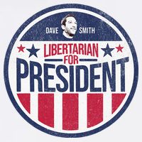 Libertarian Mises Caucus Dave Smith For President Full-Length Apron With Pockets