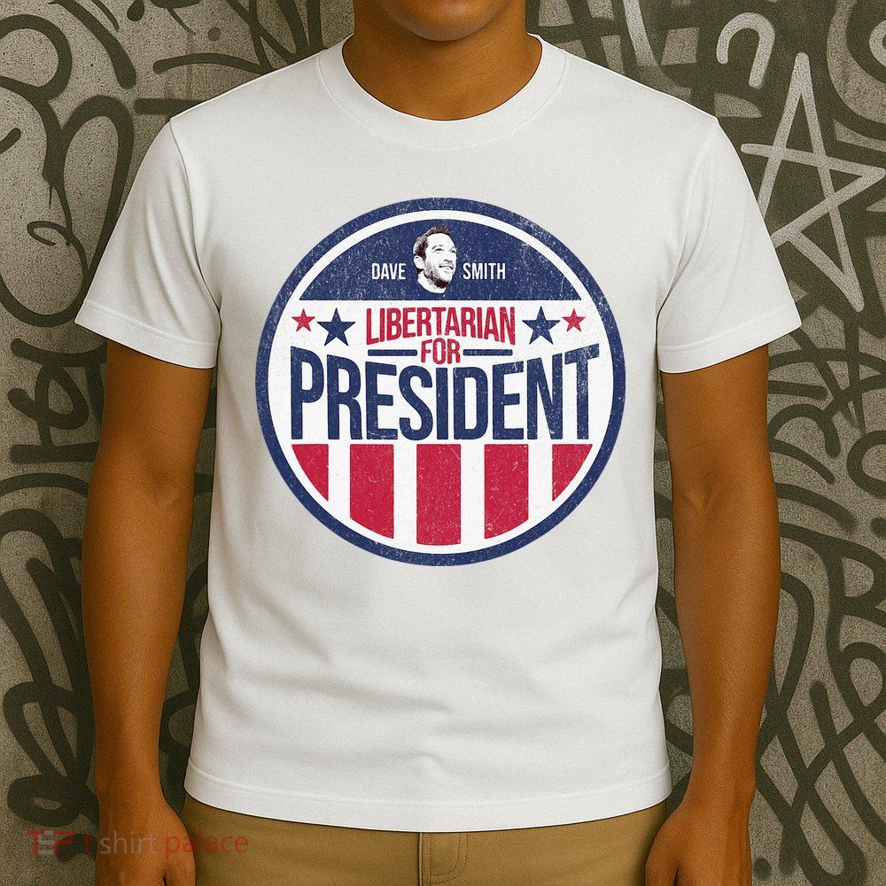 Libertarian Mises Caucus Dave Smith For President T-Shirt