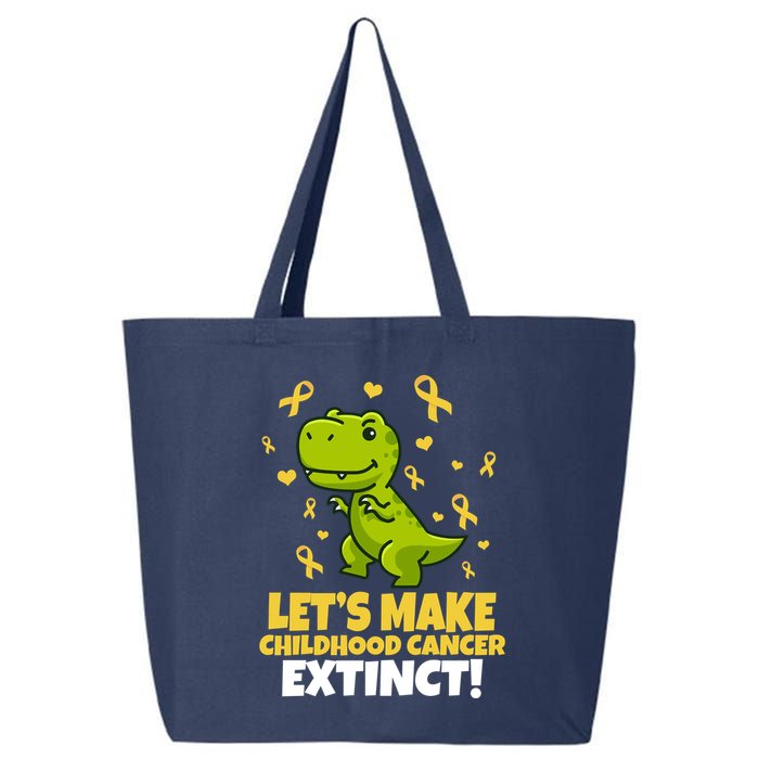 Let's Make Childhood Cancer Extinct Trex 25L Jumbo Tote