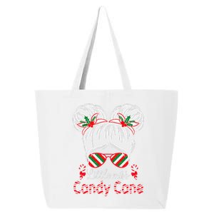 Little Miss Candy Cane Christmas Messy Bungirl 25L Jumbo Tote