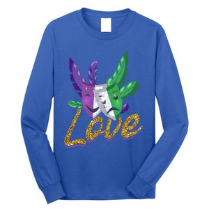 Love Masquerade Carnival Celebration Mardi Gras Gift Long Sleeve Shirt