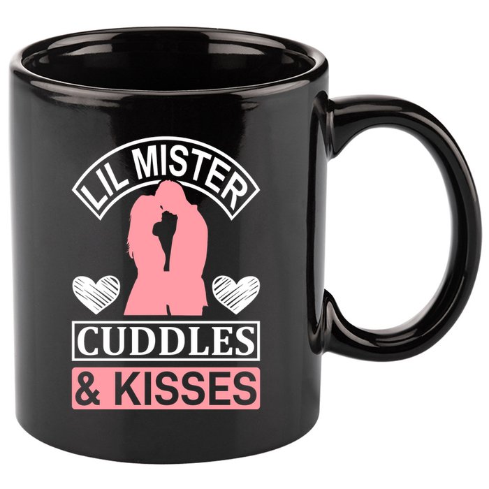 Lil Mister Cuddles And Kisses 11oz C Handle Ceramic Mug