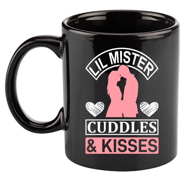 Lil Mister Cuddles And Kisses 11oz C Handle Ceramic Mug