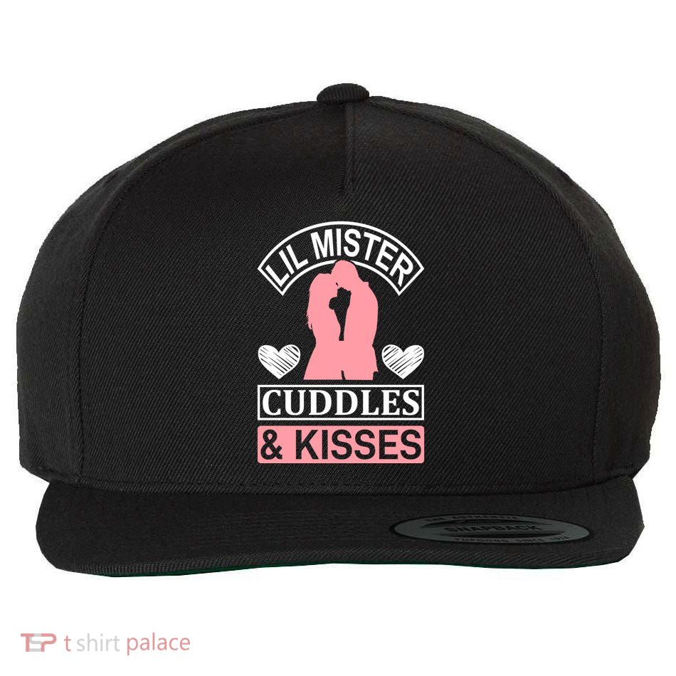 Lil Mister Cuddles And Kisses Wool Snapback Cap