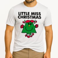 Little Miss Christmas Cooling Performance Crew T-Shirt