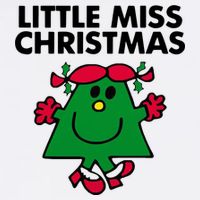 Little Miss Christmas Cooling Performance Crew T-Shirt