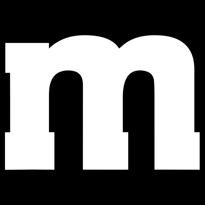 Letter M Capital Alphabet Cooling Performance Crew T-Shirt