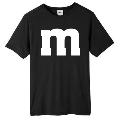 Letter M Capital Alphabet Tall Fusion ChromaSoft Performance T-Shirt