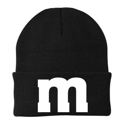 Letter M Capital Alphabet Beanie