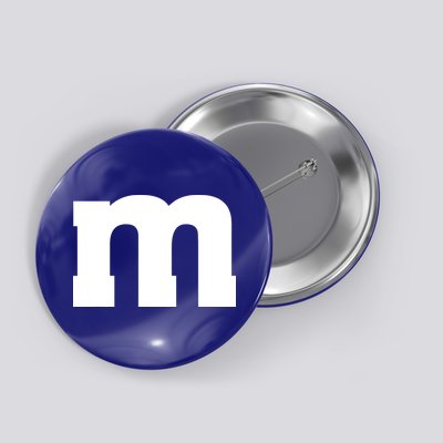 Letter M Capital Alphabet Button