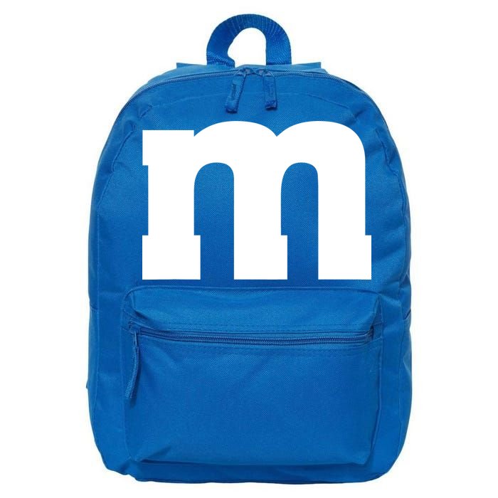 Letter M Capital Alphabet 16 in Basic Backpack