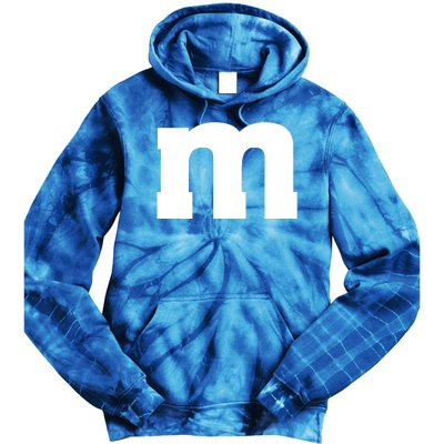 Letter M Capital Alphabet Tie Dye Hoodie