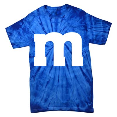 Letter M Capital Alphabet Tie-Dye T-Shirt