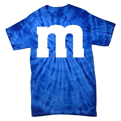 Letter M Capital Alphabet Tie-Dye T-Shirt