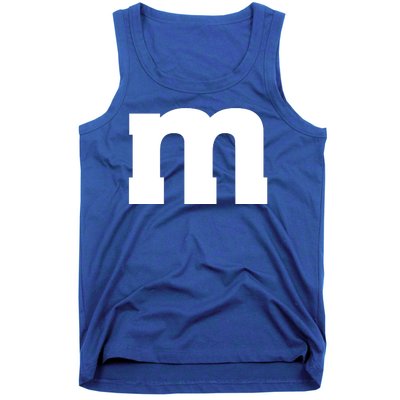 Letter M Capital Alphabet Tank Top