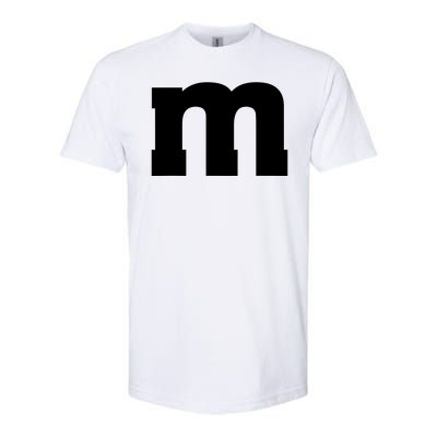 Letter M Capital Alphabet Softstyle CVC T-Shirt