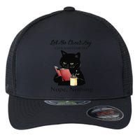 Let Me Check My Giveashitometer Nope Nothing Black Cat Flexfit Unipanel Trucker Cap