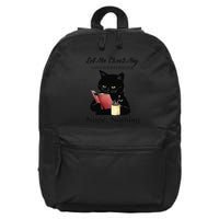 Let Me Check My Giveashitometer Nope Nothing Black Cat 16 in Basic Backpack