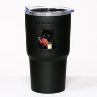 Let Me Check My Giveashitometer Nope Nothing Black Cat Tumbler