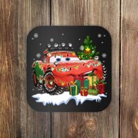 Lightning Mcqueen Christmas Lights Cars Xmas Lover Coaster