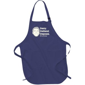 Luigi Mangione Deny Defend Depose — Free Luigi Full-Length Apron With Pockets