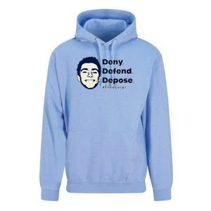 Luigi Mangione Deny Defend Depose — Free Luigi Unisex Surf Hoodie