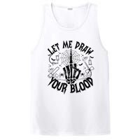 Let Me Draw Your Blood Nurse Spooky Party Halloween PosiCharge Competitor Tank