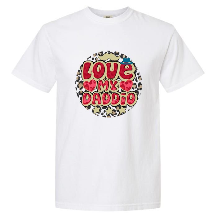 Love My Daddio Fathers Day Funny Super Daddio Garment-Dyed Heavyweight T-Shirt