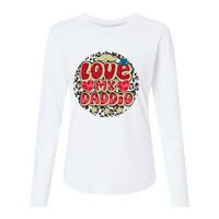 Love My Daddio Fathers Day Funny Super Daddio Womens Cotton Relaxed Long Sleeve T-Shirt