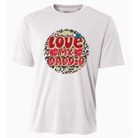 Love My Daddio Fathers Day Funny Super Daddio Cooling Performance Crew T-Shirt