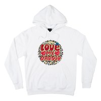 Love My Daddio Fathers Day Funny Super Daddio Hoodie