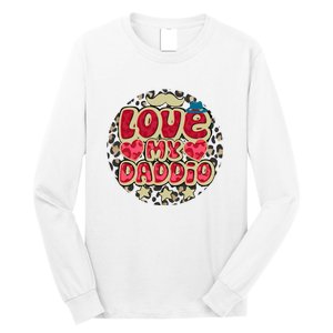 Love My Daddio Fathers Day Funny Super Daddio Long Sleeve Shirt