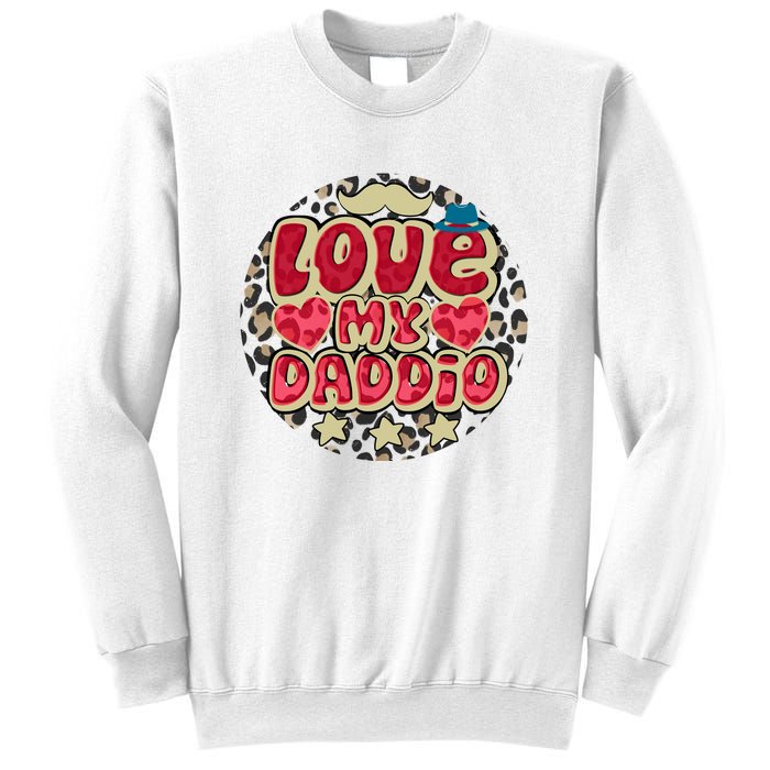 Love My Daddio Fathers Day Funny Super Daddio Sweatshirt