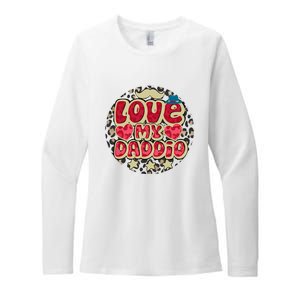 Love My Daddio Fathers Day Funny Super Daddio Womens CVC Long Sleeve Shirt