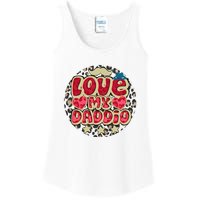 Love My Daddio Fathers Day Funny Super Daddio Ladies Essential Tank