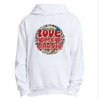 Love My Daddio Fathers Day Funny Super Daddio Urban Pullover Hoodie