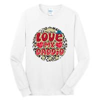 Love My Daddio Fathers Day Funny Super Daddio Tall Long Sleeve T-Shirt