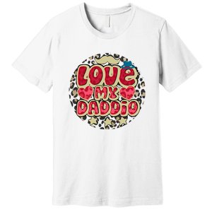 Love My Daddio Fathers Day Funny Super Daddio Premium T-Shirt