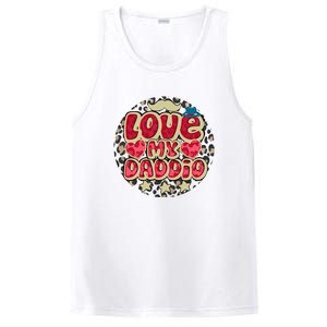 Love My Daddio Fathers Day Funny Super Daddio PosiCharge Competitor Tank