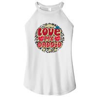 Love My Daddio Fathers Day Funny Super Daddio Women's Perfect Tri Rocker Tank