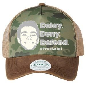 Luigi Delay Deny Defend Legacy Tie Dye Trucker Hat