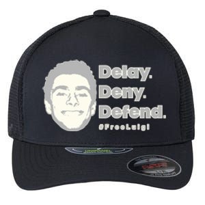 Luigi Delay Deny Defend Flexfit Unipanel Trucker Cap